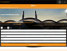 Tablet Screenshot of hoteltransferistanbul.com